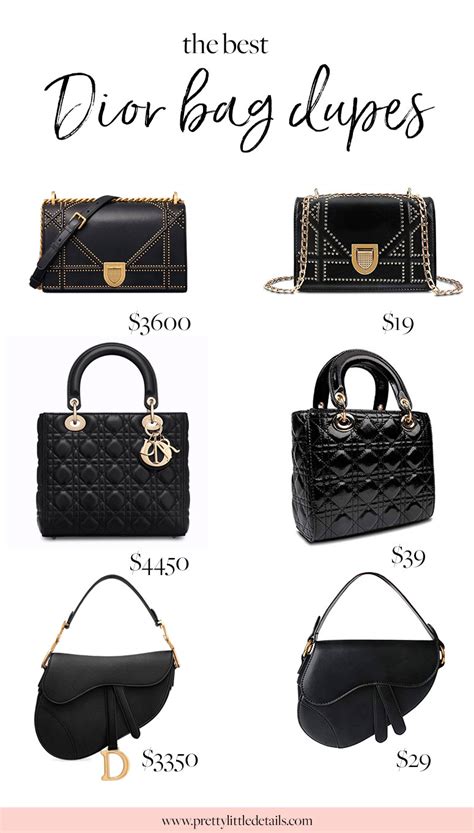 designer Dior bag dupe